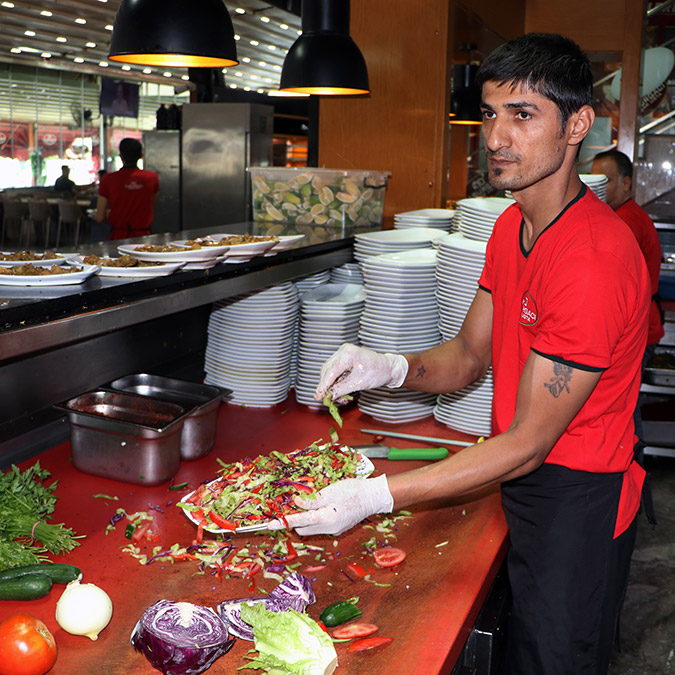 Gıda israfı; 250 ton meze çöpe gidiyor