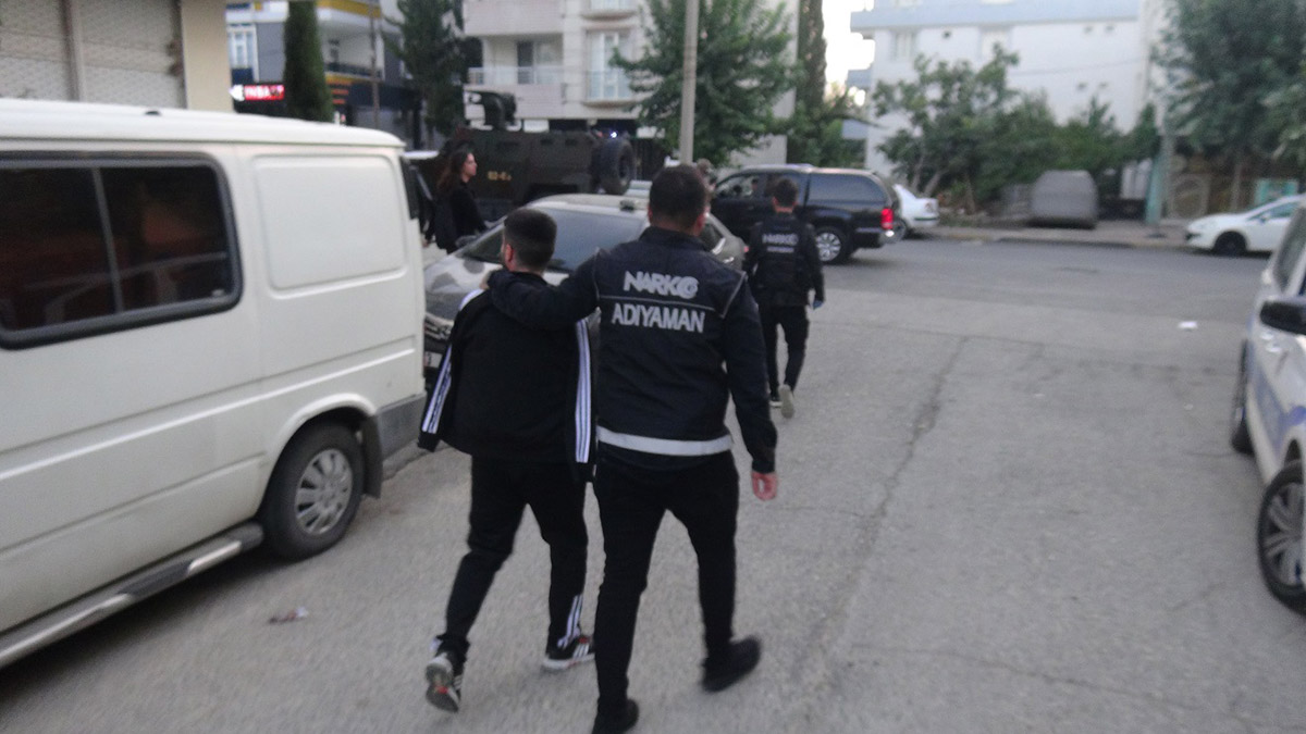 Adıyaman'da uyuşturucu operasyonu