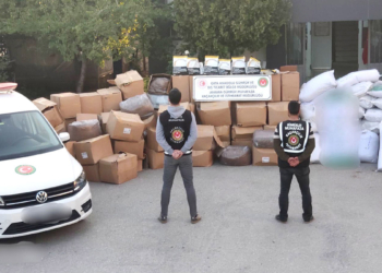 Ankara'da 3 ton kaçak tütün ele geçirildi