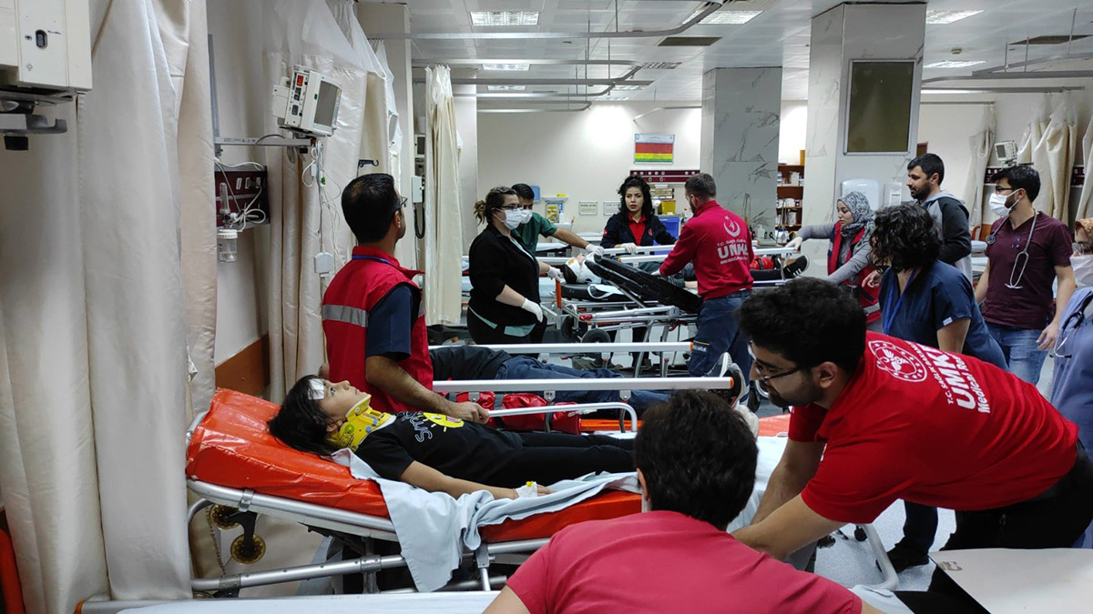 Kars'ta deprem tatbikatı yapıldı