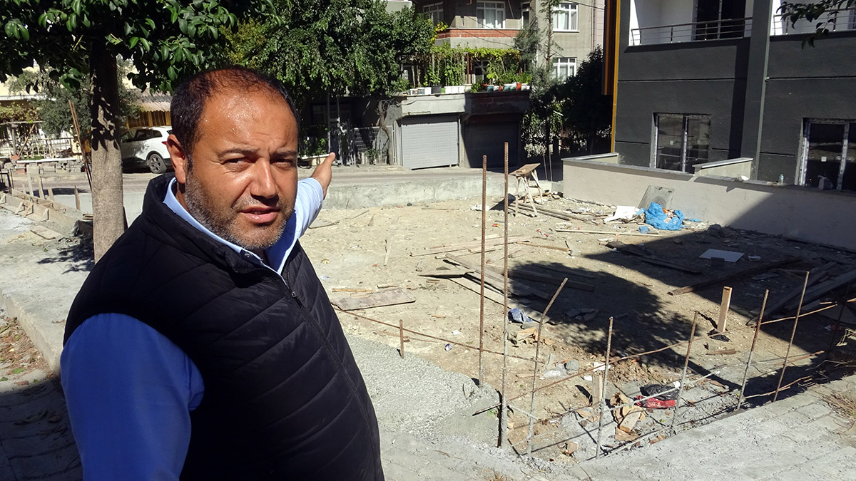 Hırsızlar inşaattaki malzemeleri çalıp kayıplara karıştı