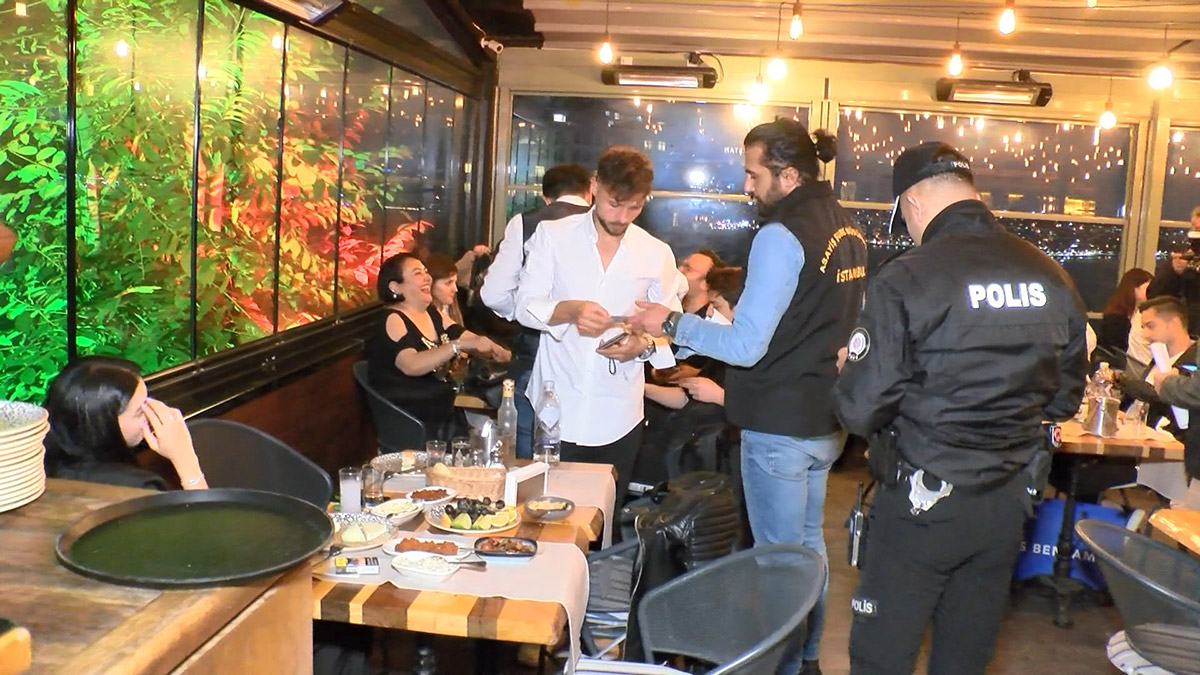 Beyoğlu'unda eğlence mekanlarına denetim