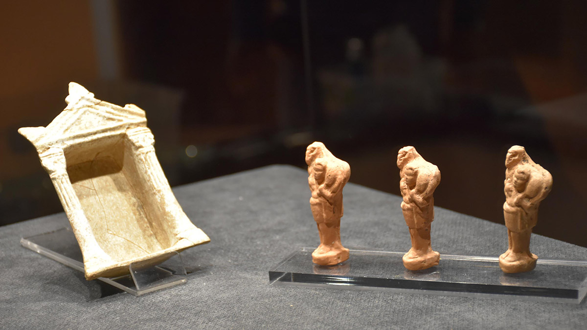 10 tapınak sunusu sergilenmeye başlandı