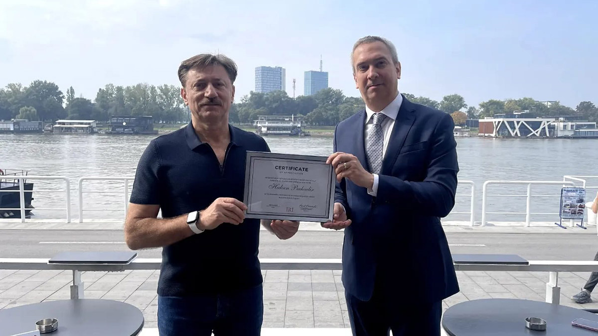 Hakan Bahadır Sırbistan'ı ziyaret etti