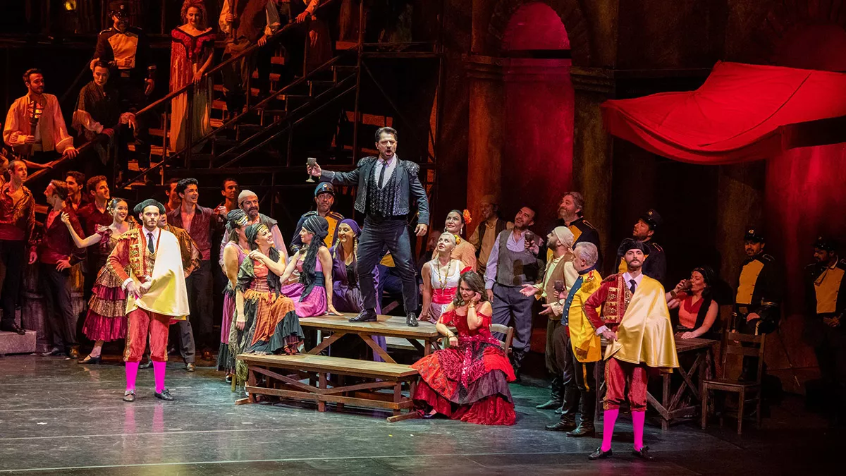 Carmen operası 15 yıl sonra yeniden sahnelendi