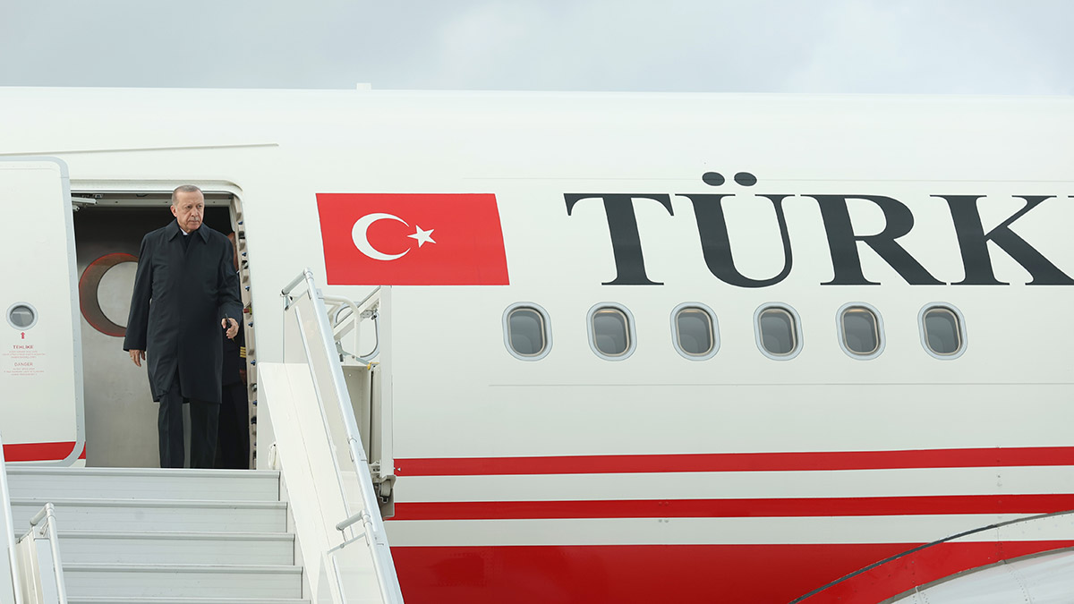 Cumhurbaşkanı Erdoğan Prag'a gitti