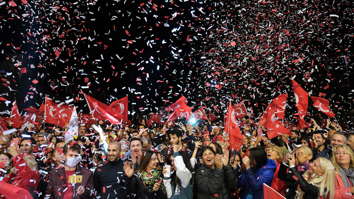 Cumhuriyet'in 99'uncu yılı Büyükçekmece'de kutlandı