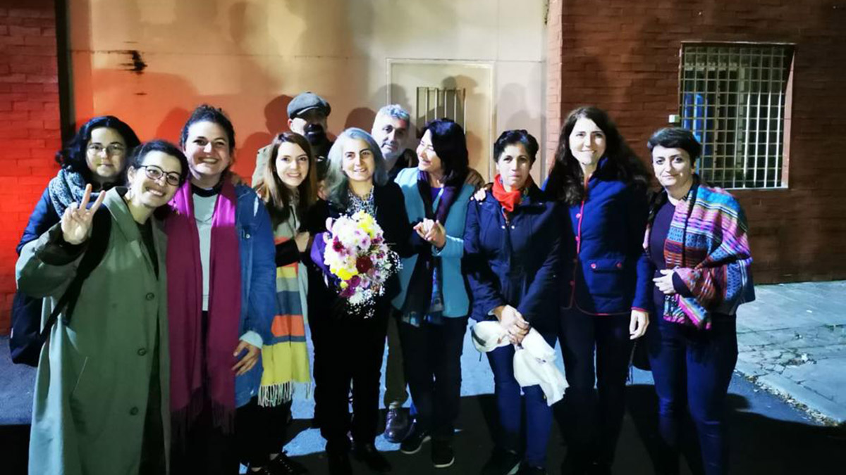 Aysel Tuğluk tahliye edildi