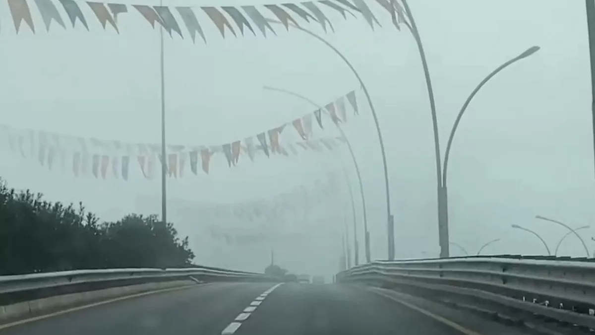 Diyarbakır’da uçuşlara sis engeli