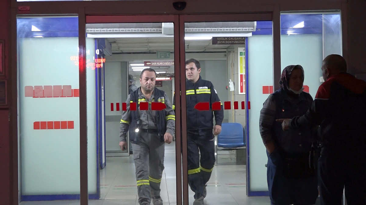 Doğal gazdan zehirlenen aile hastaneye kaldırıldı