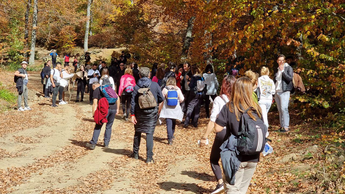 Kocadağ geçidi sonbaharı selamladı
