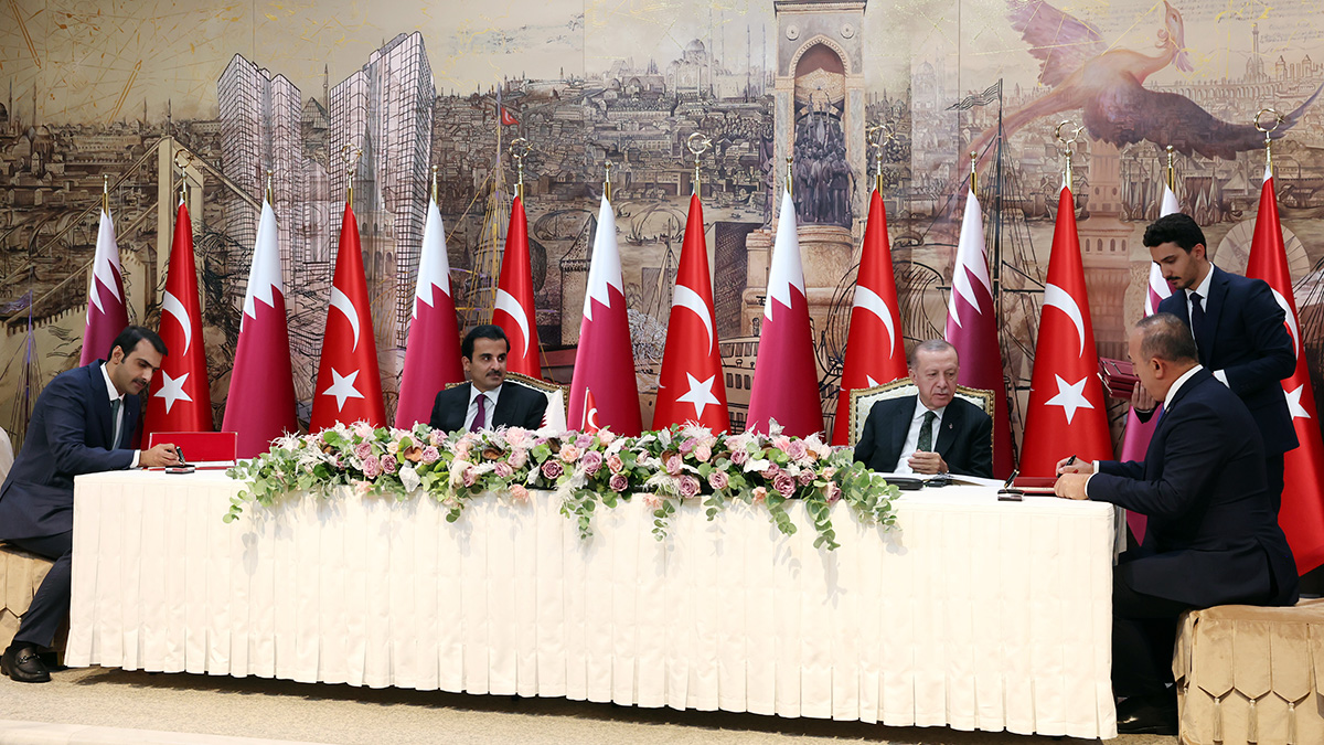 Türkiye Katar arasında anlaşmalar imzalandı