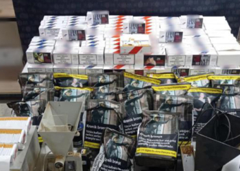 650 kilo kaçak tütün ve 47 bin makaron ele geçirildi