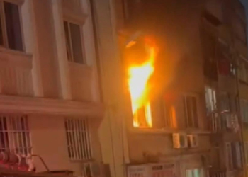 Fatih'te otel yangını