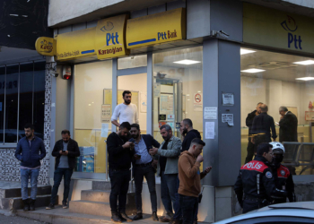 Gaziantep PTT şubesi soyuldu