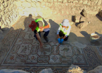 Hadrianopolis'de yeni mozaikler bulundu