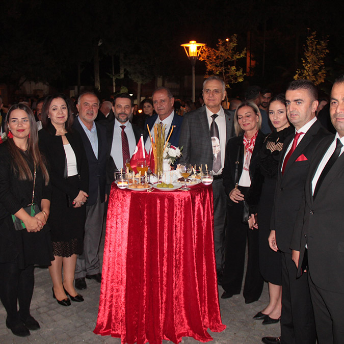 Hatay'da 29 Ekim resepsiyonu