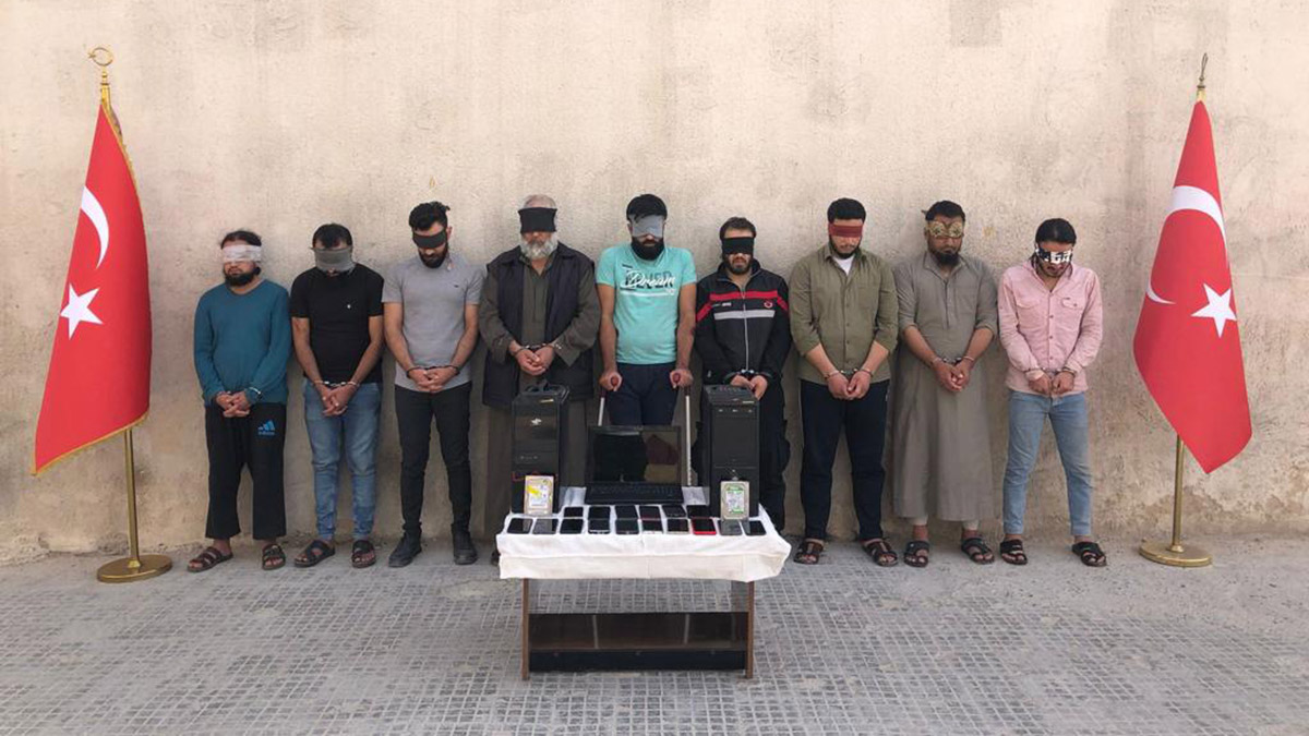 Suriye'de yakalanan 9 DEAŞ mensubu tutuklandı