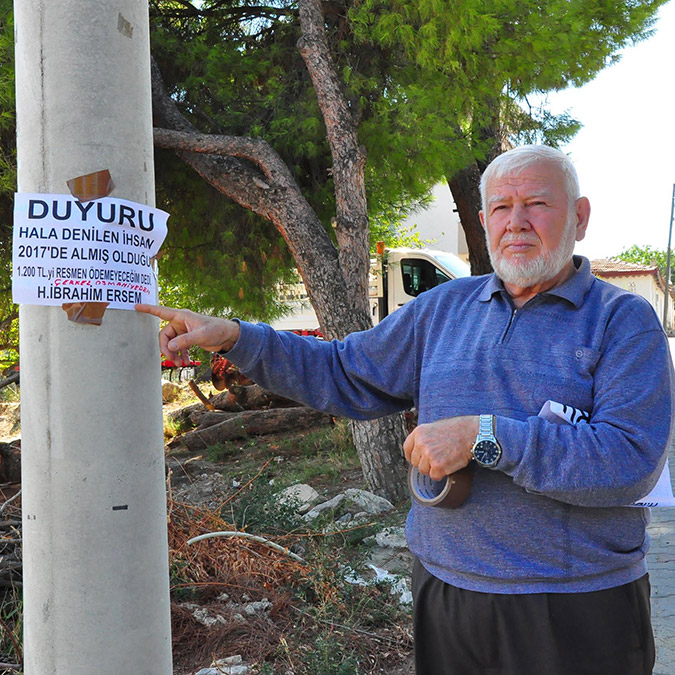 'İhsan Hala'ya borç şoku