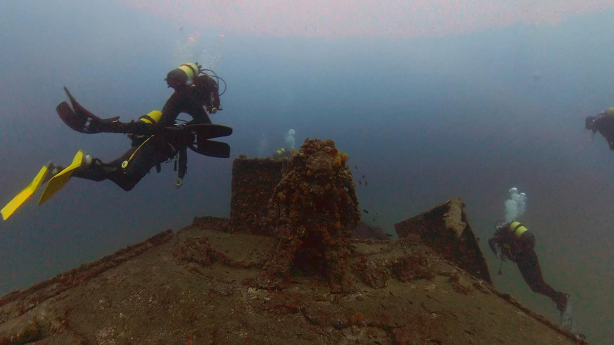 1'inci Dünya Savaşı batıklarına tarihi yolculuk
