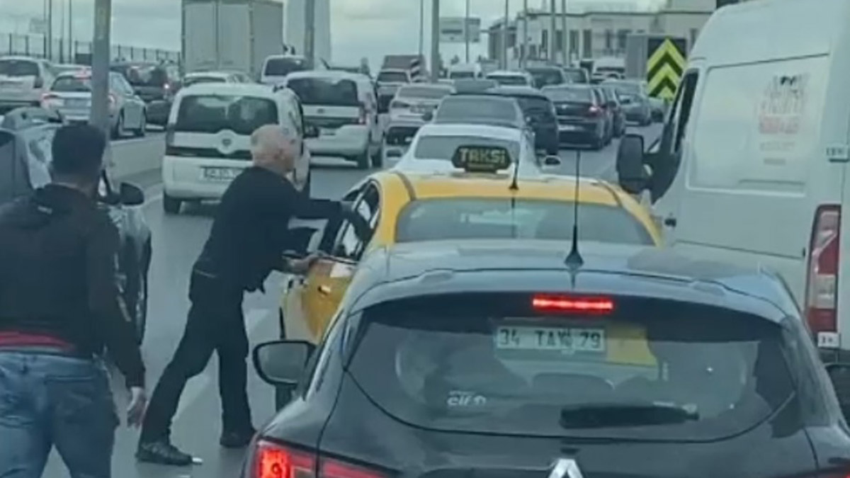 İstanbul'da yaşanan kavgalar kameraya yansıdı