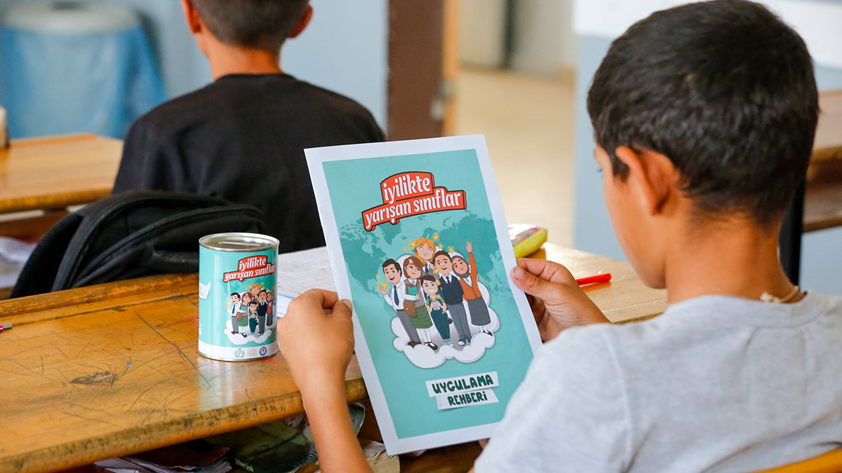‘İyilikte Yarışan Sınıflar’ projesi devam ediyor