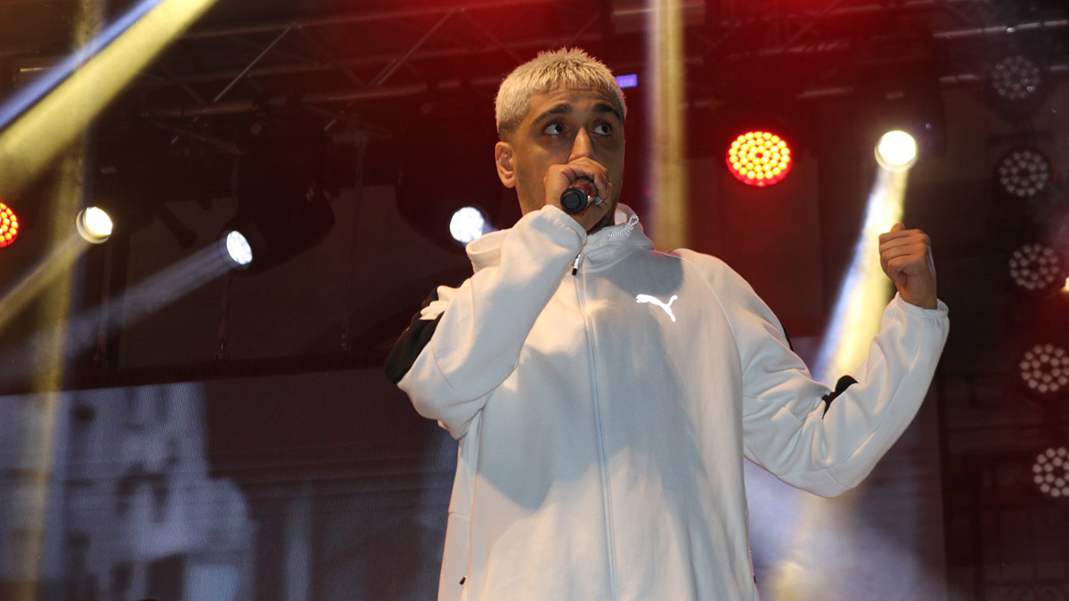 Kapadokya rap festivaline ev sahipliği yaptı