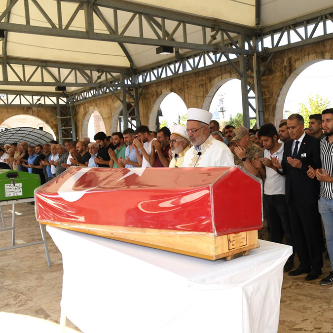 Kıbrıs gazisi Mehmet Alptekin toprağa verildi