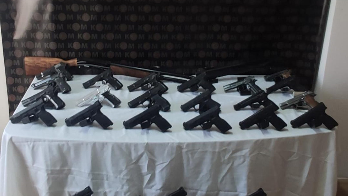 Malatya'da silah kaçakçılarına operasyon