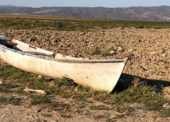 Marmara Gölü'nde bir damla bile su kalmadı