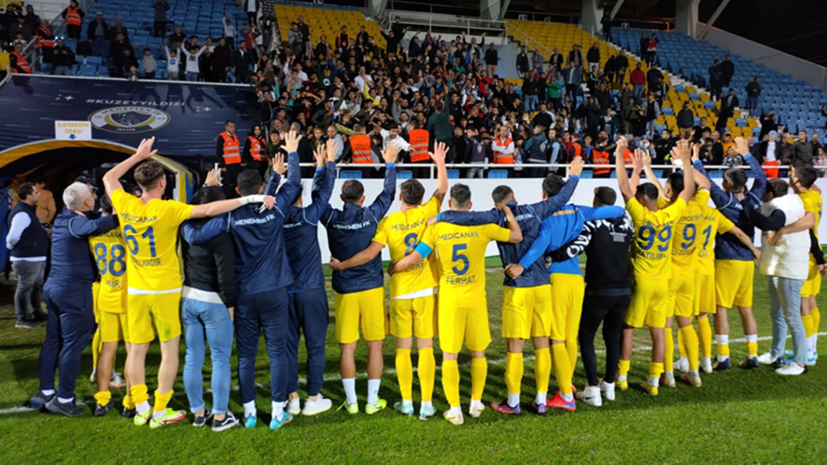 Menemen FK 2'de 2 yaparak zirve yarışına ortak oldu