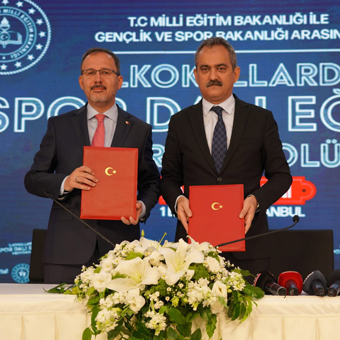 'İlkokullarda Spor Dalı Eğitimi' protokolü imzalandı