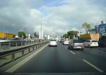 Pendik'te yol verme tartışması