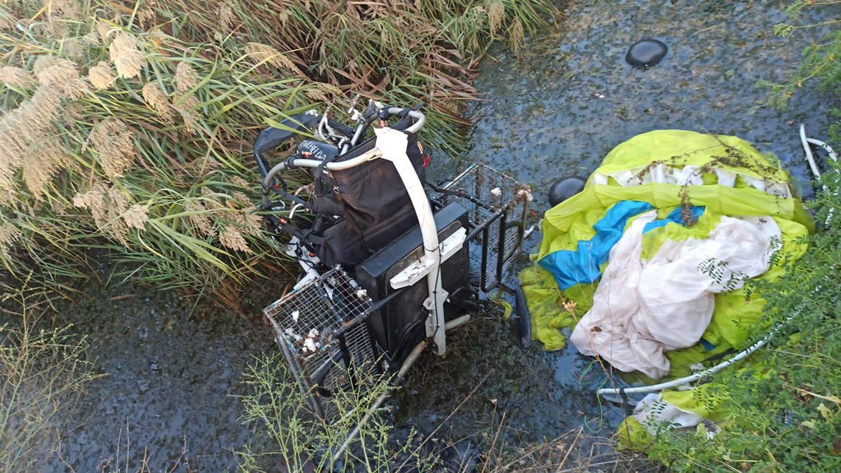 Polisevi saldırısında kullanılan hava aracının parçaları ele geçirildi