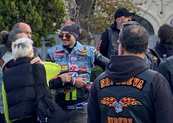 Gazeteci Rauf Gerz'in motosikletçi dostları bir araya geldi