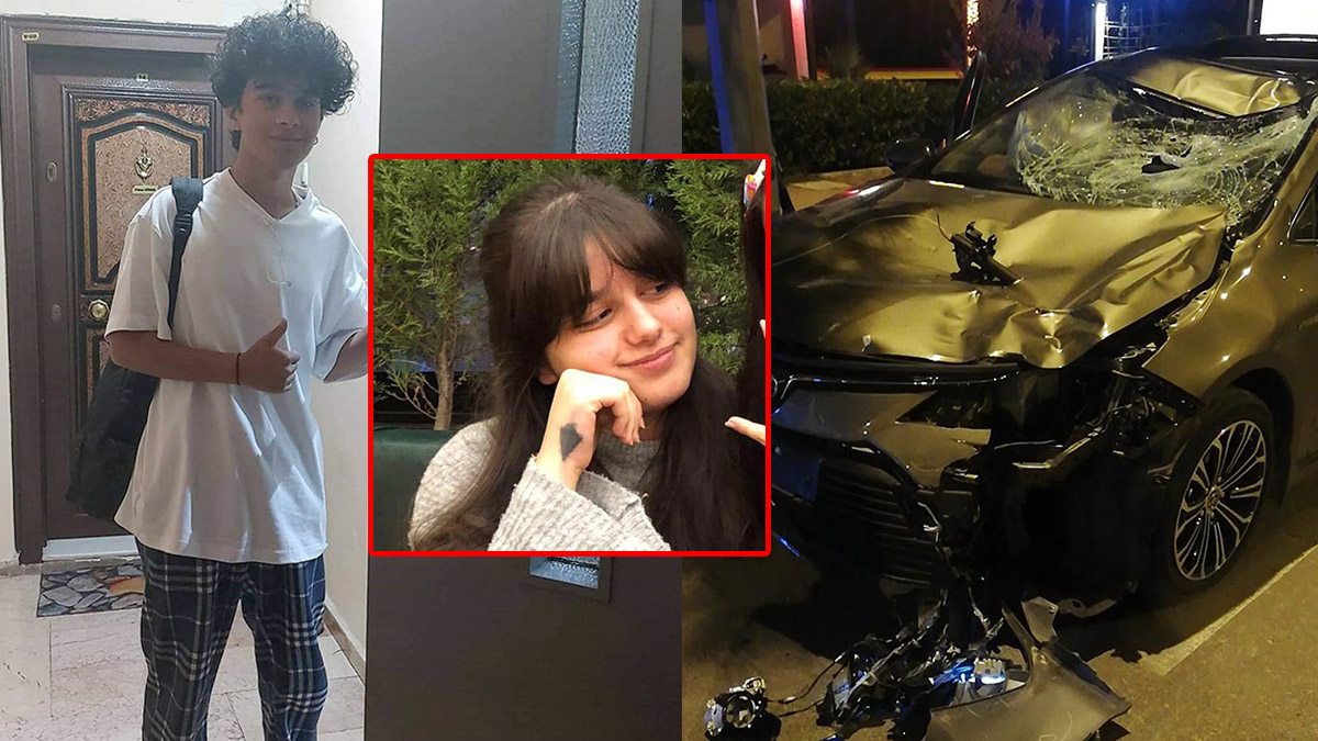 Skuterdeki lise öğrencileri kurtarılamadı