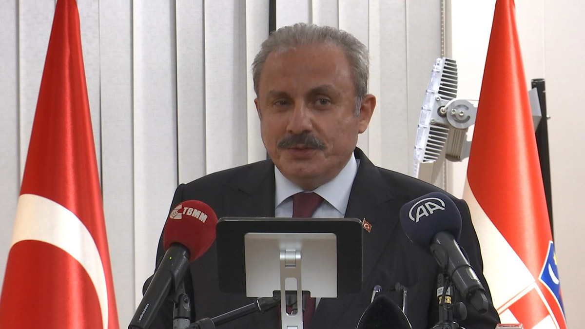 Mustafa Şentop Zagreb'de resmi temaslarını sürdürüyor