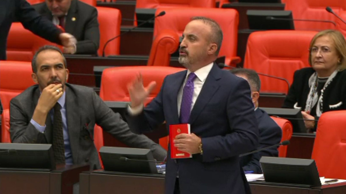 Meclis'te 'vicdansızlar' gerginliği