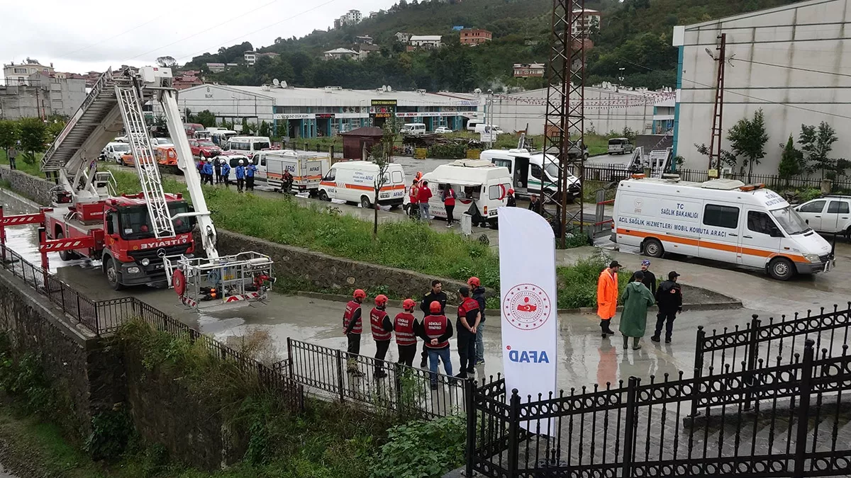 Trabzon'da kayıp arama-kurtarma tatbikatı yapıldı