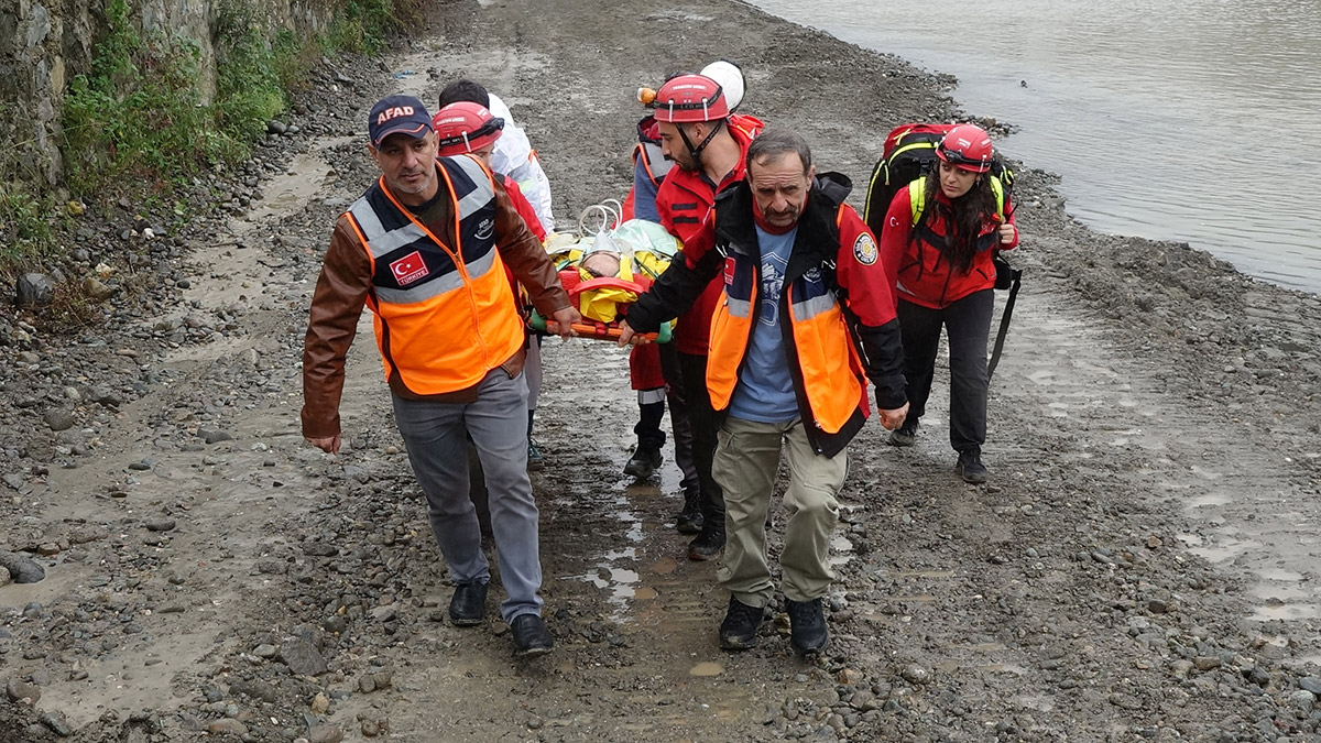 Trabzon'da kayıp arama-kurtarma tatbikatı yapıldı
