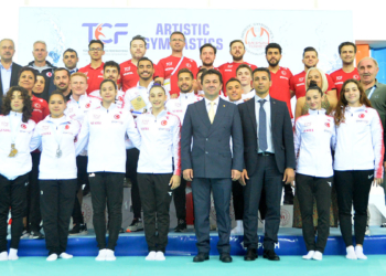 Artistik Cimnastik Dünya Challenge Kupası'nda 8 madalya aldık