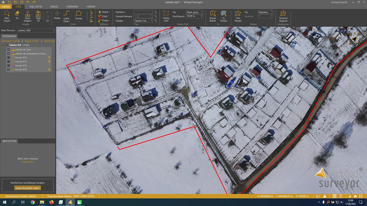 'Uçangöz Albatros' kaçak yapıları denetliyor