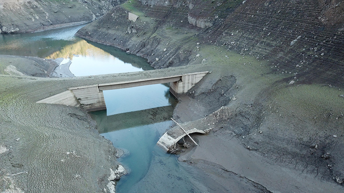 Yuvacık Barajı'nda su seviyesi yüzde 28'e düştü