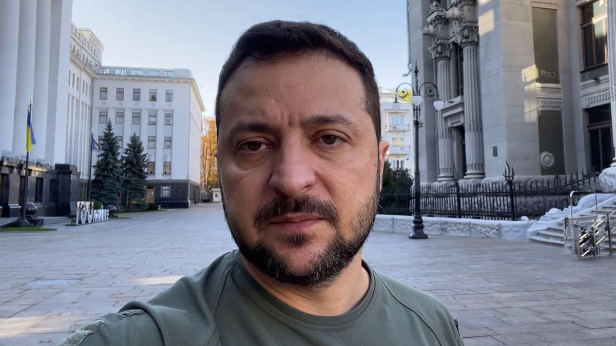 Zelenski Kiev'deki saldırılara ilişkin açıklama yaptı