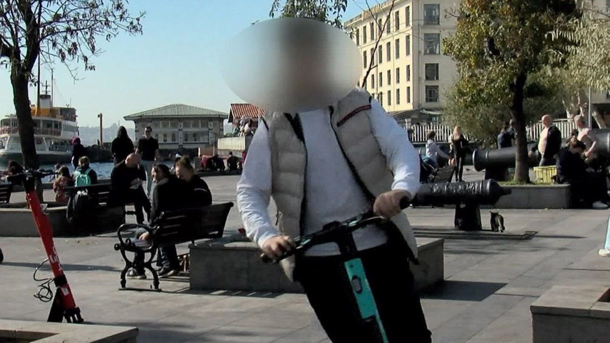 15 yaşın altındakiler skuter kullanıyor
