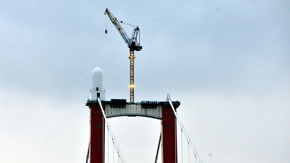 1915 Çanakkale Köprüsü'ne top mermisi figürleri