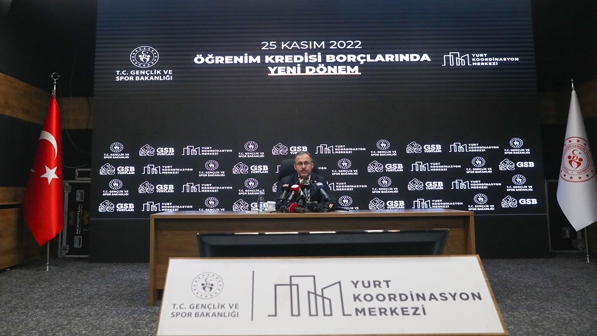 27 milyarlık borcu gençlerimizin omzundan aldık