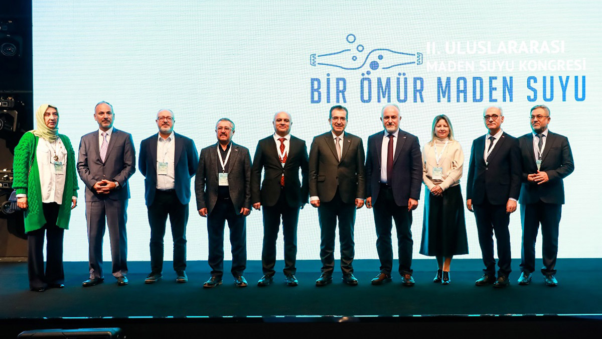 2'nci Uluslararası Maden Suyu Kongresi başladı