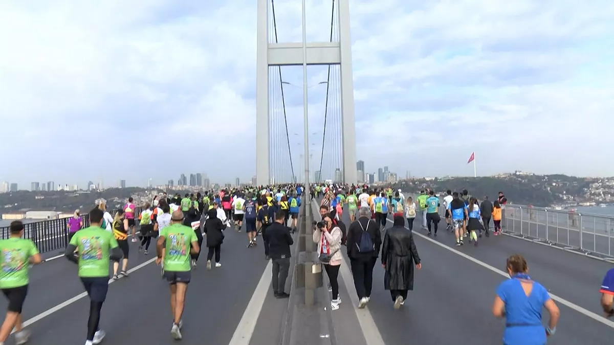 İstanbul maratonu 44. Kez koşuldu