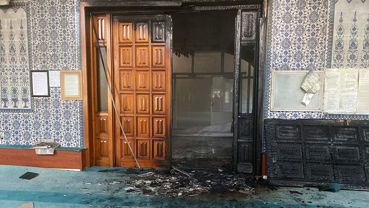 Ankara'da 2 camide yangın